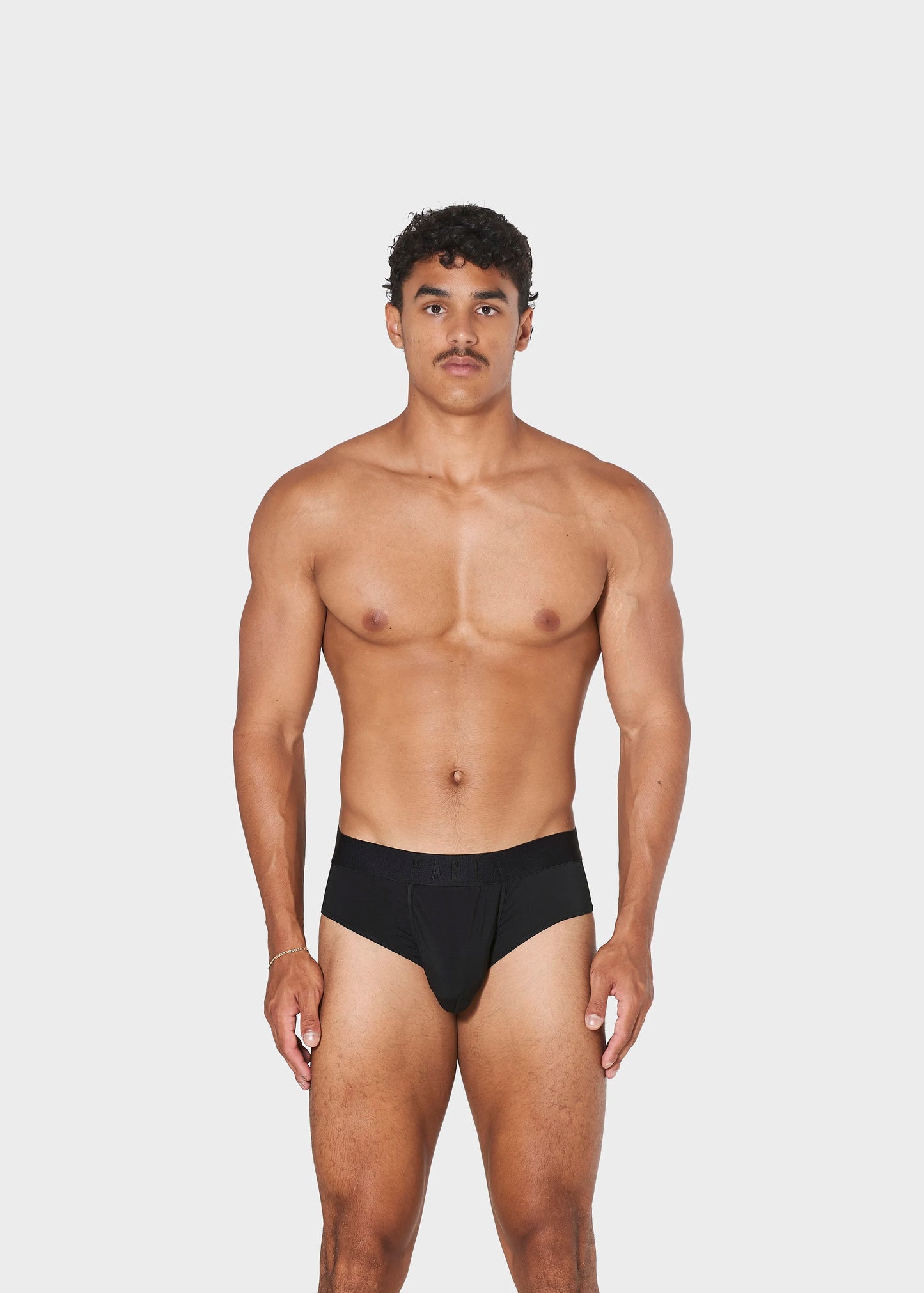 BLACK (BRIEF) (BIG POUCH)