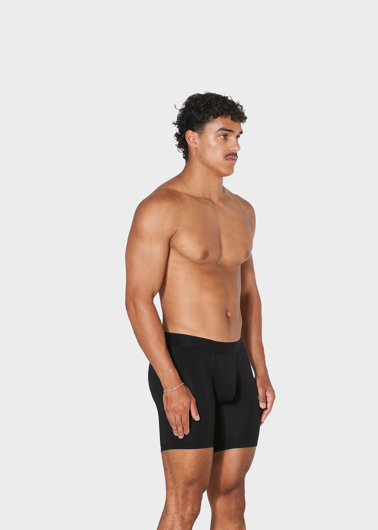 BLACK (LONG) (BIG POUCH)